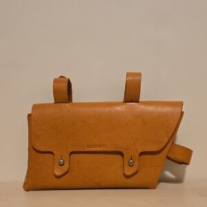 Billykirk Bicycle Bike Frame Bag Tan Leather